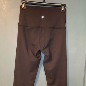 Lululemon Black Ankle Length Leggings